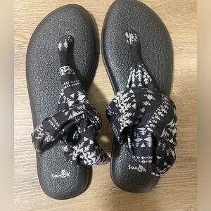 Sanuk Yoga 2 Sling Sandals Womens 10 Sustainable Summer Boho Comfort Vacation